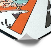 デラウェア州デラウェア市 ポスター (角)