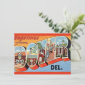 デラウェア州ドーバー ポストカード 転居のお知らせ (スタンド正面)