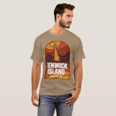 デラウェア州フェンウィックアイランド州立公園 Tシャツ (正面フル)