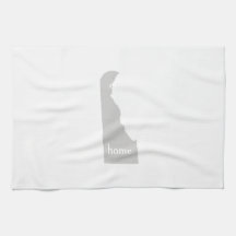 デラウェア州家のシルエットの州の地図