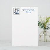 デラウェア州家禽は静止したスタイル1を協力させます 便箋 (スタンド正面)