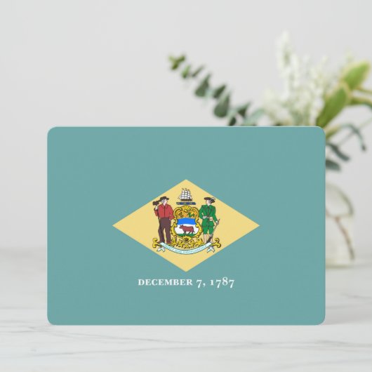 デラウェア州旗デザイン (スタンド正面)