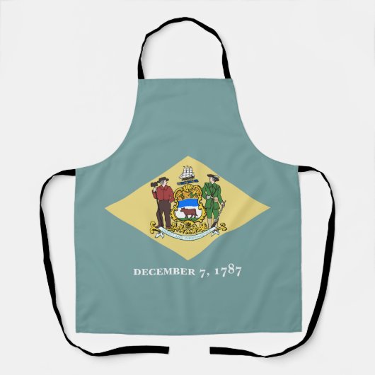 デラウェア州旗 エプロン (正面)