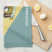 デラウェア州旗 キッチンタオル (四つ折り)