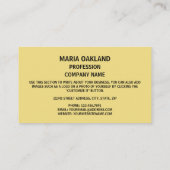 デラウェア州旗&シール、デラウェア州旗 名刺 (裏面)