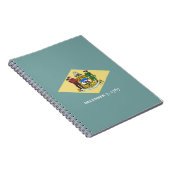 デラウェア州旗 ノートブック (右側)