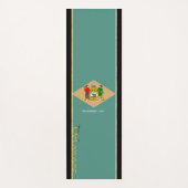 デラウェア州旗 ヨガマット (正面)