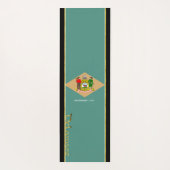 デラウェア州旗 ヨガマット (裏面)