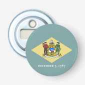 デラウェア州旗 栓抜き (正面)