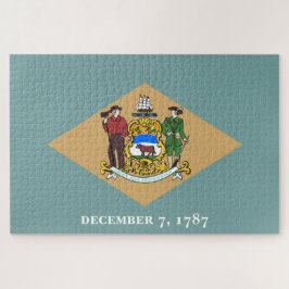 デラウェア州旗（米国、DE） ジグソーパズル