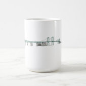デラウェア州記念物橋: 3Dモデル: コーヒーマグカップ (中央)