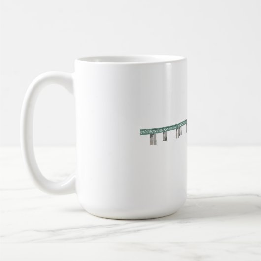 デラウェア州記念物橋: 3Dモデル: コーヒーマグカップ (左)