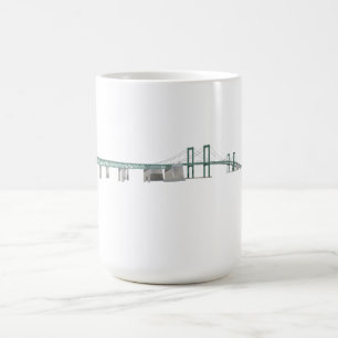 デラウェア州記念物橋: 3Dモデル: コーヒーマグカップ