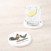 デラウェア州青の雌鶏 コースター (側面)