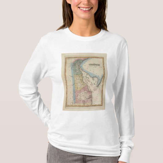 デラウェア州6 Tシャツ (正面)