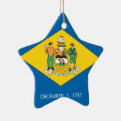 デラウェア州 セラミックオーナメント (右)
