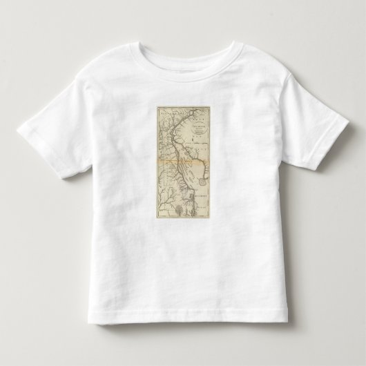 デラウェア州 トドラーTシャツ (正面)
