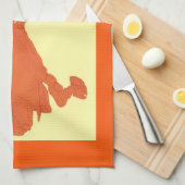 デラウェア州 メリーランド州 バージニア州 カニのレシピ キッチンタオル (四つ折り)