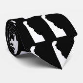 デラウェア州（白と黒） ネクタイ (ロール)