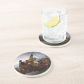 デラウェア州-米国交差させるワシントン州ヴィンテージの芸術 コースター (側面)