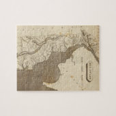 デラウェア州(1804年)のヴィンテージの地図 ジグソーパズル (横)