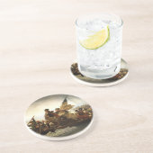 デラウェア州- 1851年--を交差させるワシントン州 コースター (側面)