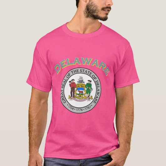 デラウェア州 Tシャツ (正面)
