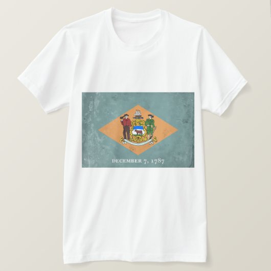 デラウェア州 Tシャツ (デザイン正面)