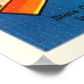 デラウェア州DE旧ヴィンテージ旅行はがき –  ポスター (角)