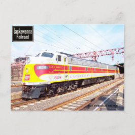 デラウェア州Lackawannaおよび西部機関車808 ポストカード