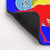 デラウェア州swoopRaceのmousepad マウスパッド (コーナー)
