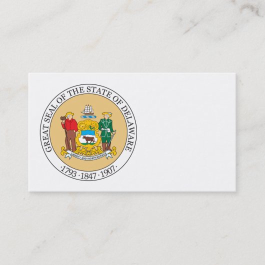 デラウェア徴候 名刺 (正面)