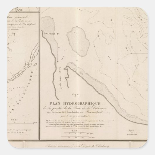 デラウェア湾 スクエアシール (正面)