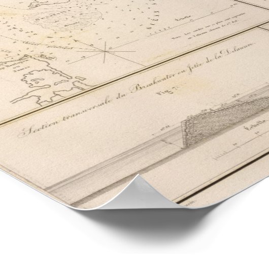 デラウェア湾 ポスター (角)