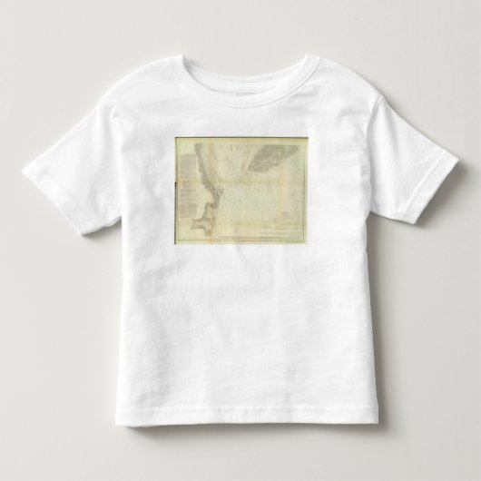 デラウェア湾、川1 トドラーTシャツ (正面)
