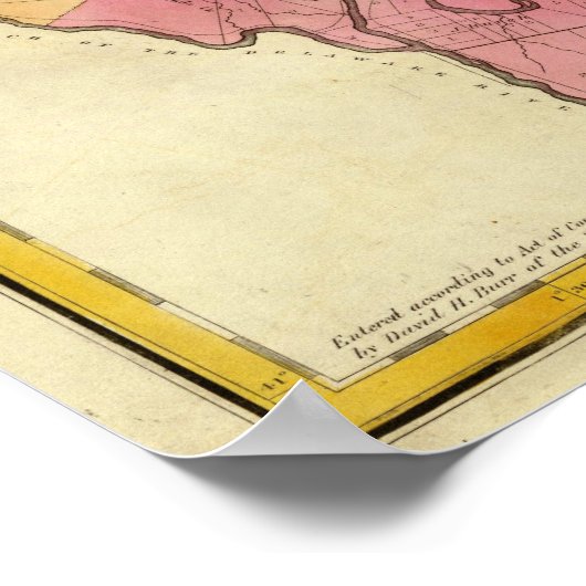 デラウェア郡 ポスター (角)