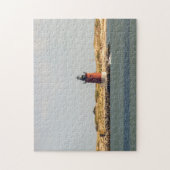 デラウェア防波堤イーストエンドライトハウス ジグソーパズル (縦)