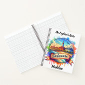 デラウェア鮮やかのショアとアトラクションを発見 ノートブック (内部)