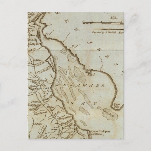 デラウェア3 ポストカード (正面)