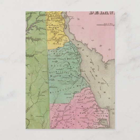 デラウェア7 ポストカード (正面)