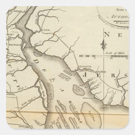 デラウェア スクエアシール (正面)