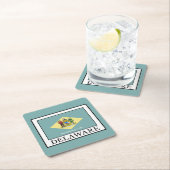 デラウェア スクエアペーパーコースター (インサイチュ)