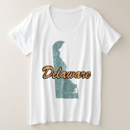 デラウェア プラスサイズTシャツ