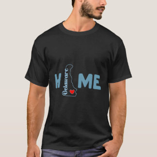 デラウェア・ホーム(デラウェア付き)州概要 Tシャツ