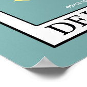 デラウェア ポスター (角)