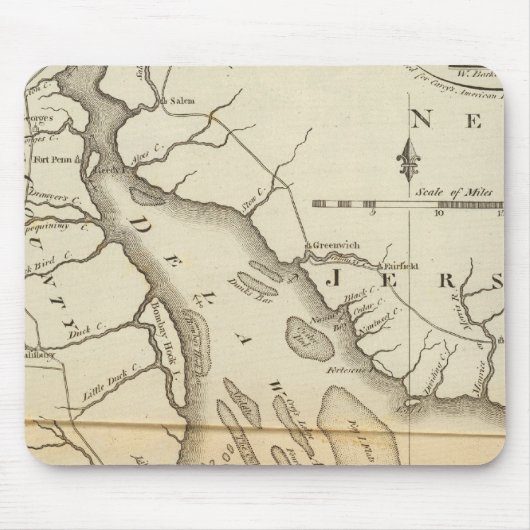 デラウェア マウスパッド (正面)