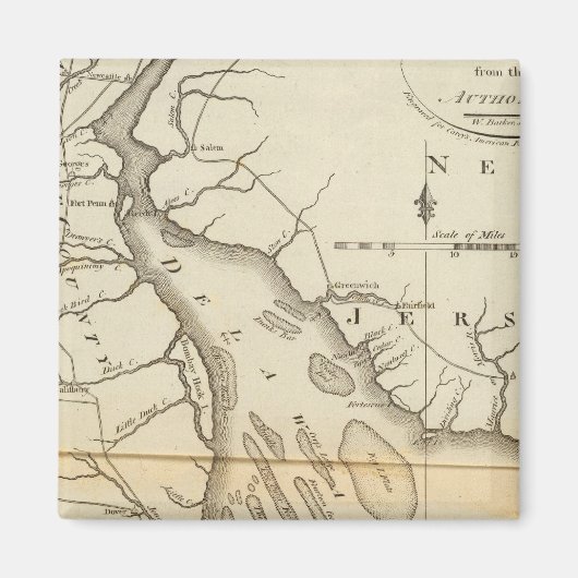 デラウェア マグネット (正面)