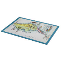 デラウェア メリーランド州 復古地図 