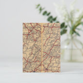 デラウェア、メリーランド、バージニア、ウェストバージニア ポストカード (スタンド正面)