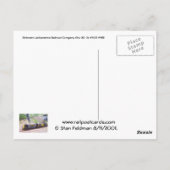 デラウェア・ラカワナ鉄道会社アルコRS-3s ポストカード (裏面)